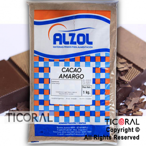 CACAO AMARGO ALZOL X1KG x 1